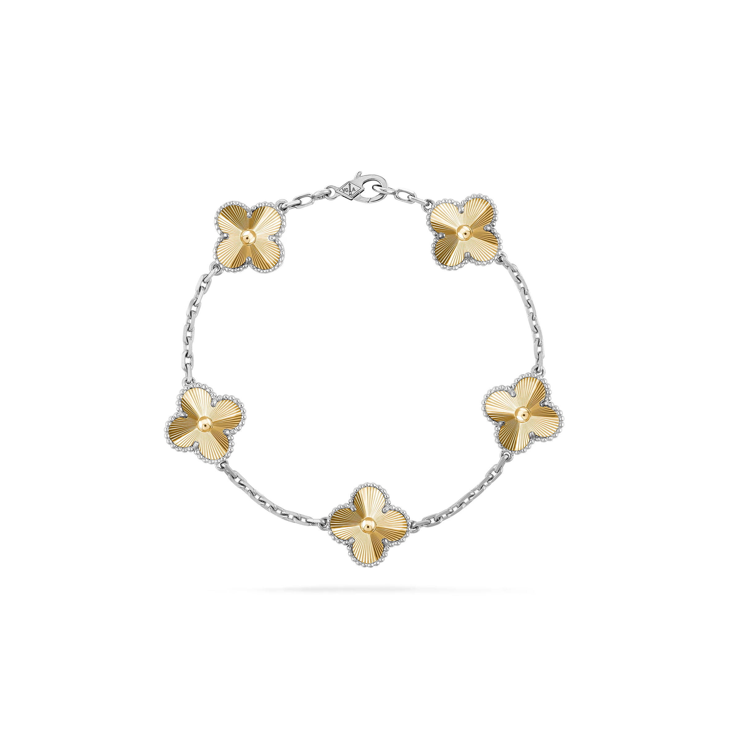 V*N CL*F vintage alhambra bracelet, 5 motifs vcarp9xf00